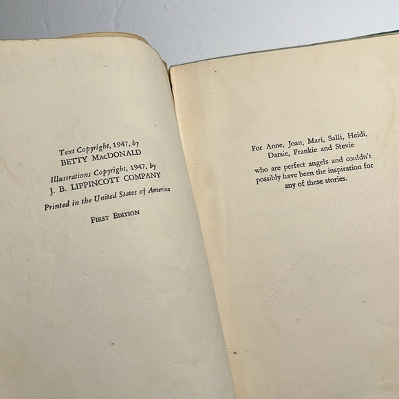 Mrs. Piggle-Wiggle - 1947 Betty MacDonald J B Lippincott First Edition - Picture 7 of 11